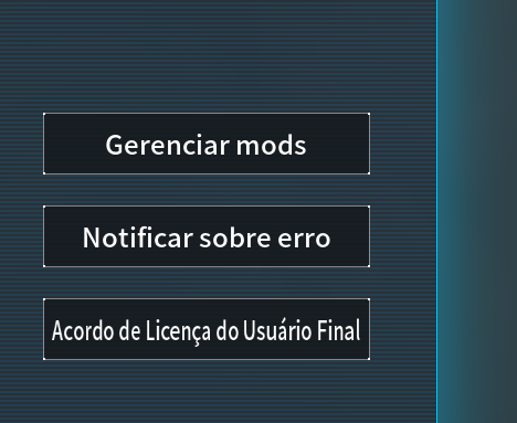 Gerenciamento de Mods